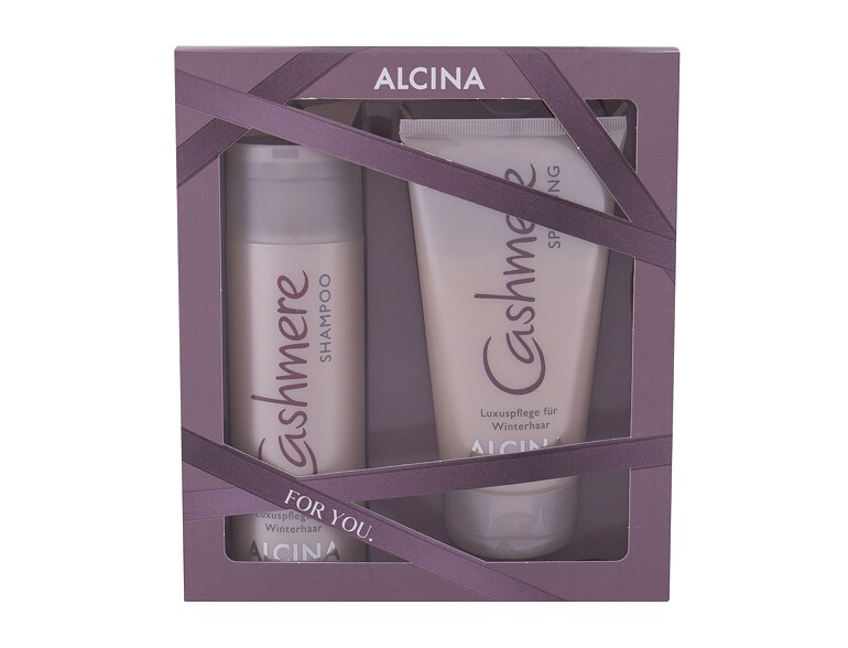 Shampoo ALCINA Cashmere 200 ml Beschädigte Schachtel Sets