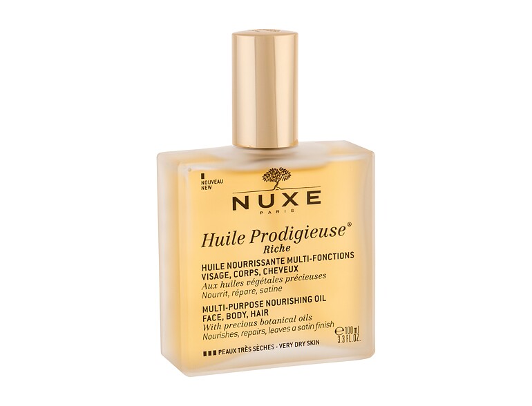 Körperöl NUXE Huile Prodigieuse Riche Multi-Purpose Oil 100 ml Beschädigtes Flakon