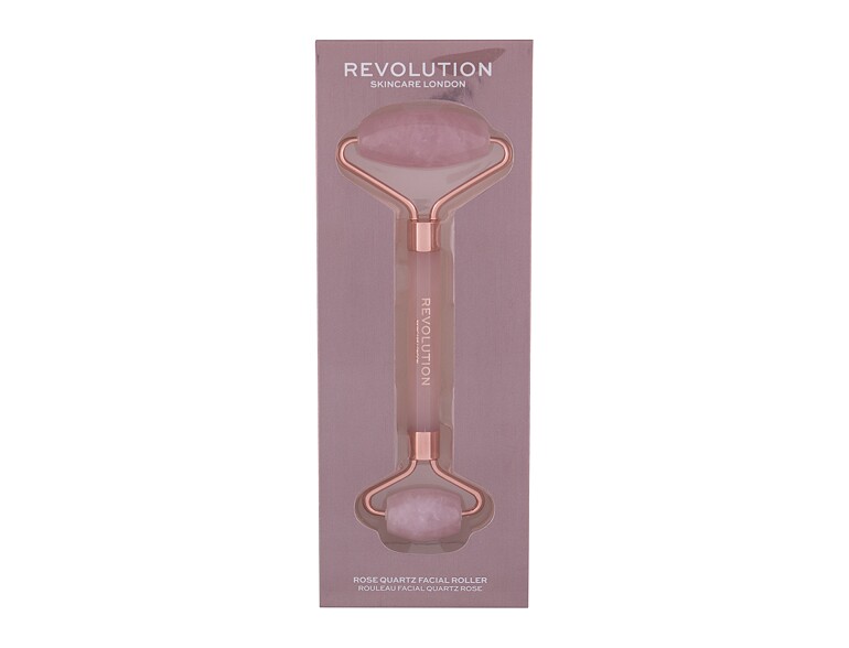 Rouleau de massage et pierre  Revolution Skincare Roller Rose Quartz Facial Roller 1 St.