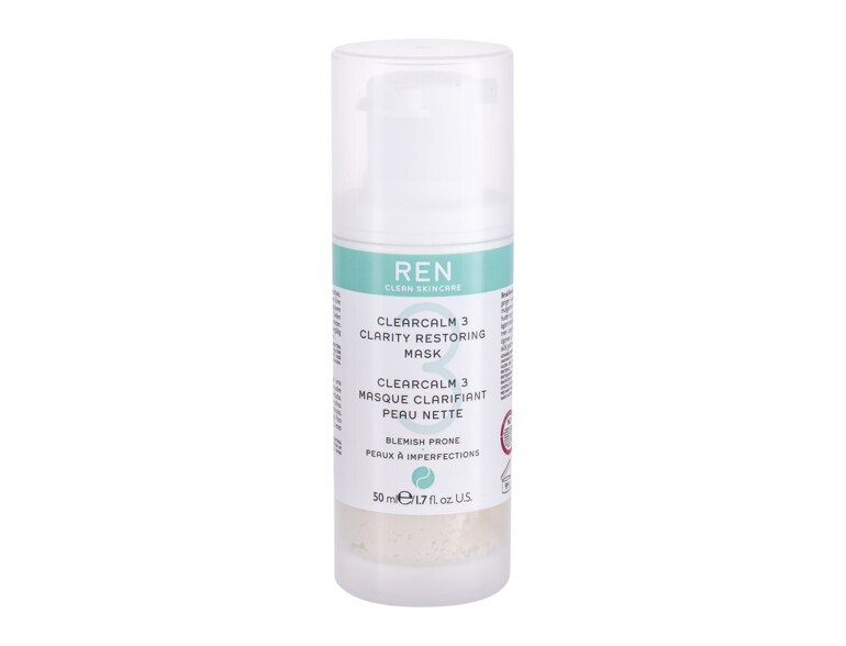 Maschera per il viso REN Clean Skincare Clearcalm 3 Clarity Restoring 50 ml Tester