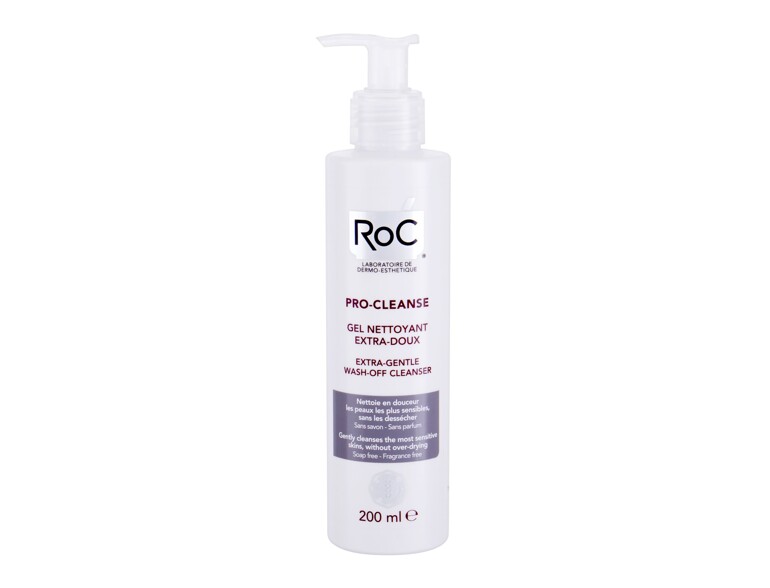 Gel nettoyant RoC Pro-Cleanse Extra-Gentle Wash-Off 200 ml