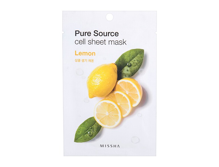 Gesichtsmaske Missha Pure Source Lemon 21 g