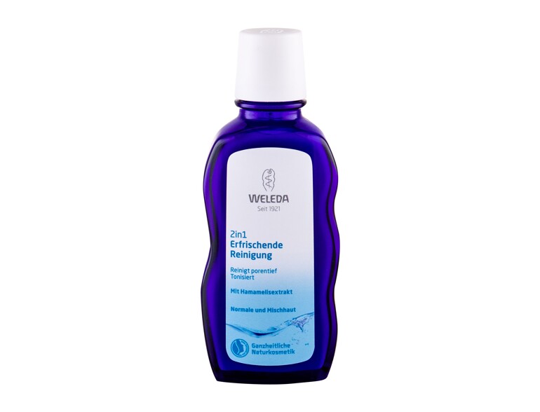 Acqua detergente e tonico Weleda Witch Hazel One-Step Cleanser & Toner 100 ml scatola danneggiata