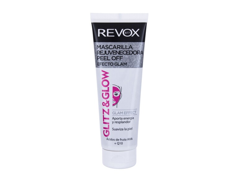 Masque visage Revox Glitz & Glow Pink Rejuvenating 80 ml boîte endommagée
