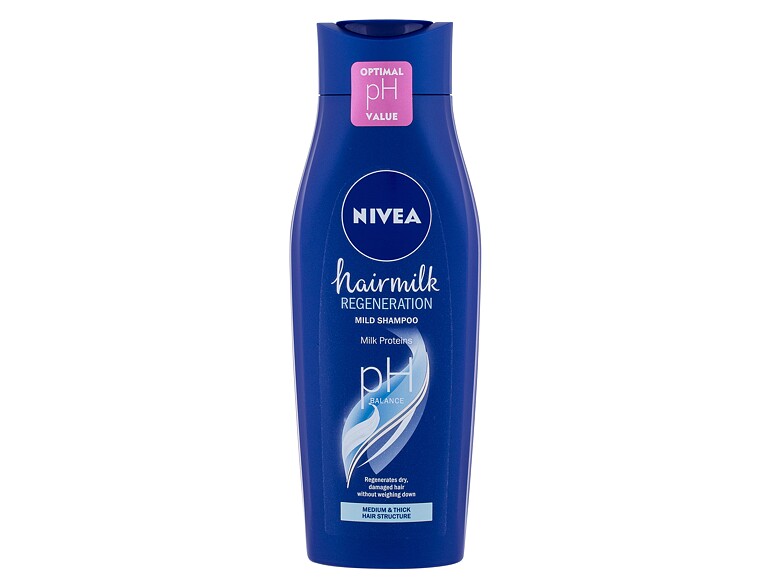 Shampoo Nivea Hairmilk Regeneration Mild 400 ml