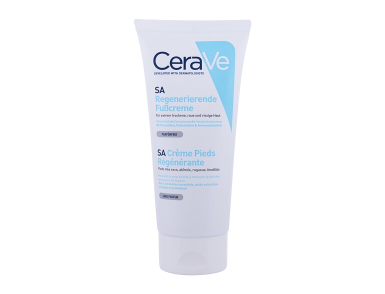Fußcreme CeraVe SA Renewing 88 ml Beschädigte Schachtel