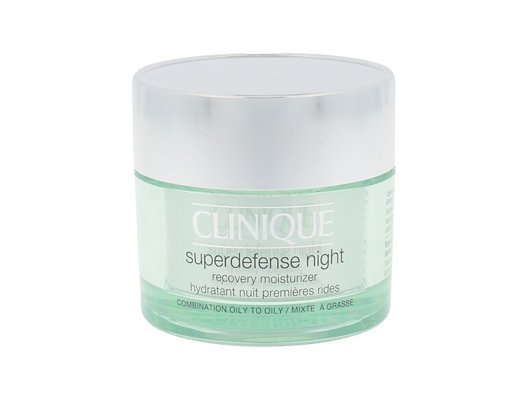 Nachtcreme Clinique Superdefense 50 ml Beschädigte Schachtel