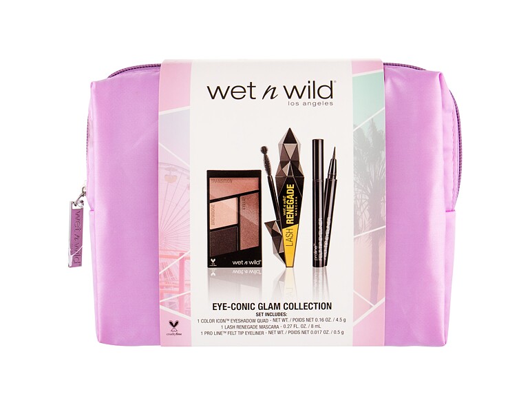 Lidschatten Wet n Wild Color Icon Eye-Conic Glam Collection 4,5 g Silent Treatment Beschädigte Verpackung Sets