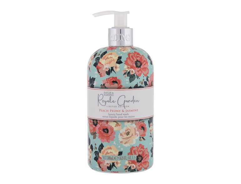 Flüssigseife Baylis & Harding Royale Garden Peach Peony & Jasmine 500 ml