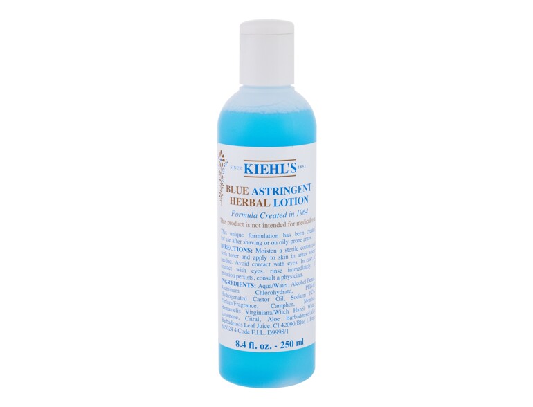 Tonici e spray Kiehl´s Blue Herbal Astringent Lotion 250 ml