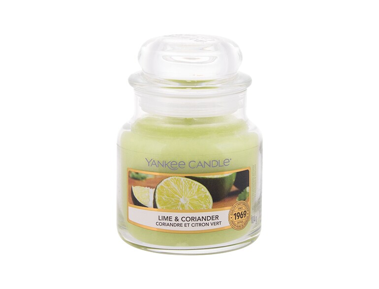 Candela profumata Yankee Candle Lime & Coriander 104 g