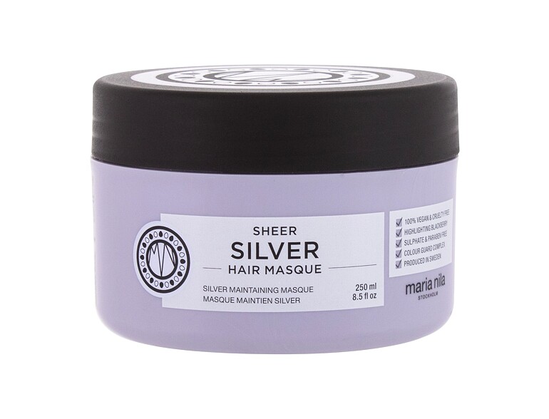 Haarmaske Maria Nila Sheer Silver 250 ml