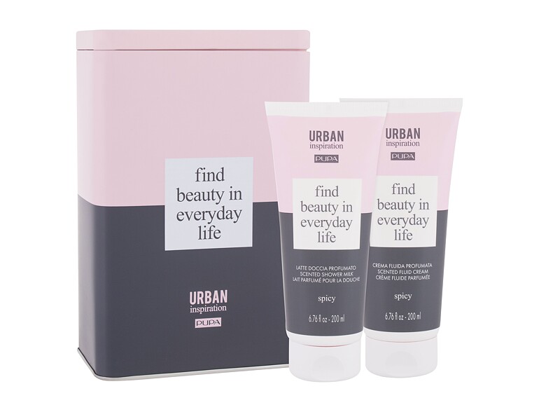 Duschgel Pupa Urban Inspiration Spicy 200 ml Beschädigte Schachtel Sets