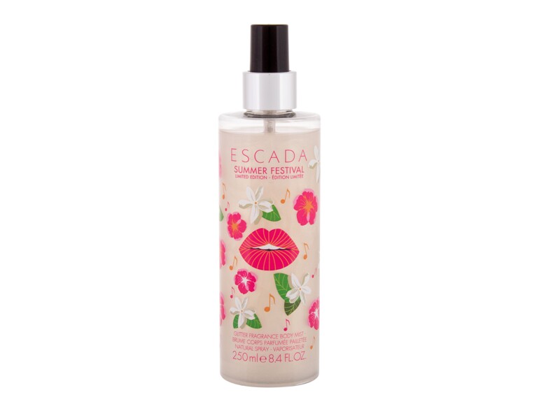 Körperspray ESCADA Summer Festival 250 ml Beschädigtes Flakon