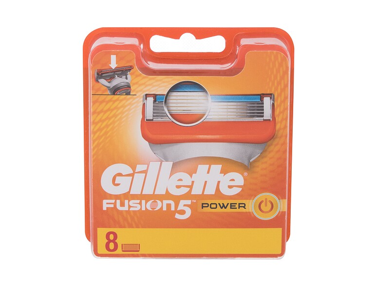 Ersatzklinge Gillette Fusion5 Power 8 St. Beschädigte Schachtel