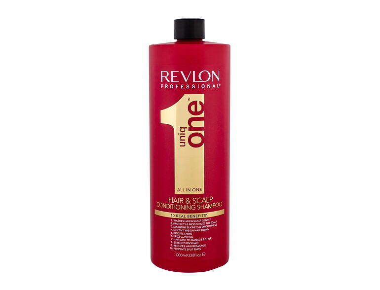 Shampooing Revlon Professional Uniq One 1000 ml emballage endommagé