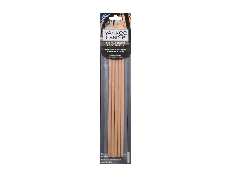 Raumspray und Diffuser Yankee Candle Black Coconut Pre-Fragranced Reed Refill 5 St.