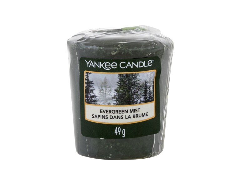 Bougie parfumée Yankee Candle Evergreen Mist 49 g