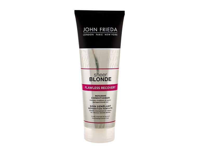 Balsamo per capelli John Frieda Sheer Blonde Flawless Recovery 250 ml flacone danneggiato