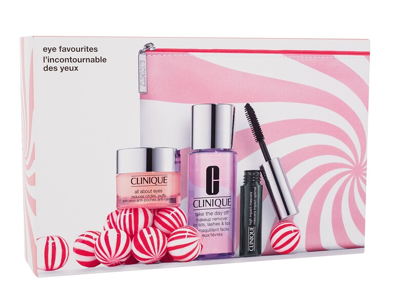 Mascara Clinique Eye Favourites 3,5 ml 01 Black Beschädigte Schachtel Sets