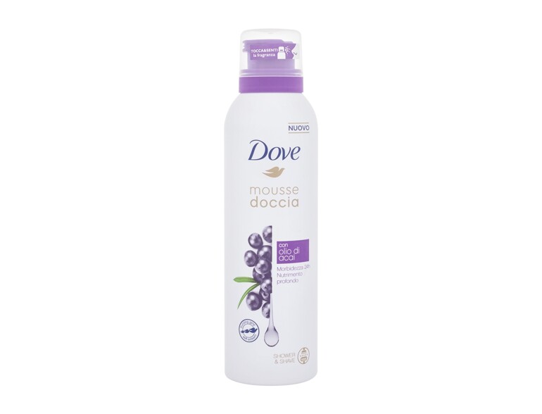 Duschschaum  Dove Shower Mousse Acai Oil 200 ml Beschädigtes Flakon