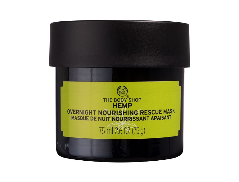Gesichtsmaske The Body Shop Hemp Overnight Nourishing Rescue Mask 75 ml