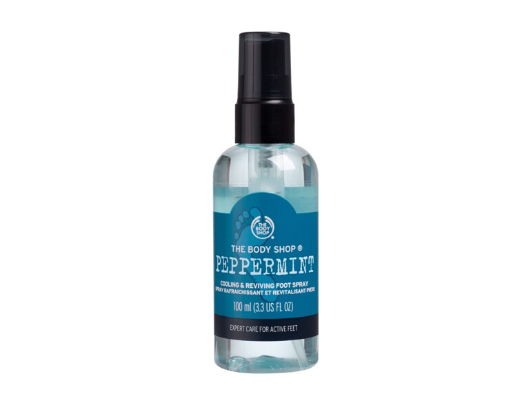 Spray per i piedi The Body Shop Peppermint Cooling & Reviving Spray 100 ml