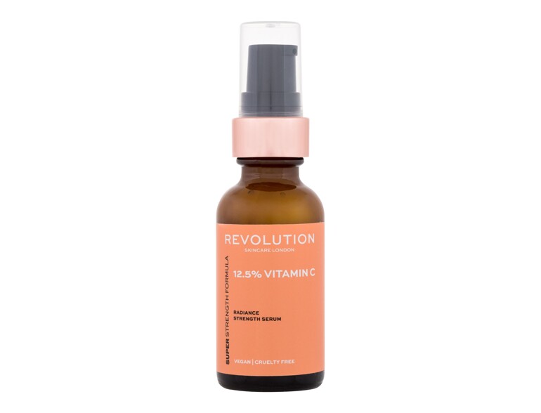 Siero per il viso Revolution Skincare Vitamin C 12.5% Radiance Strength Serum 30 ml