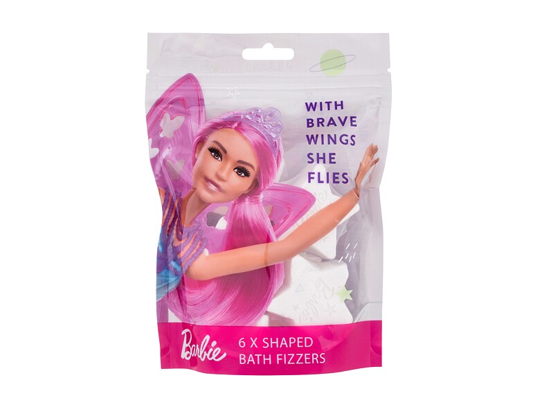 Badebombe Barbie Bath Fizzers With Brave Wings She Flies 6x30 g