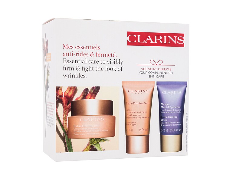 Crema giorno per il viso Clarins Extra-Firming 50 ml scatola danneggiata Sets