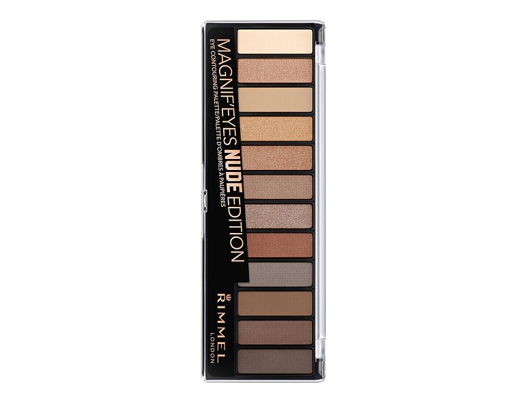 Lidschatten Rimmel London Magnif´Eyes Contouring Palette 14,16 g 001 Nude Edition