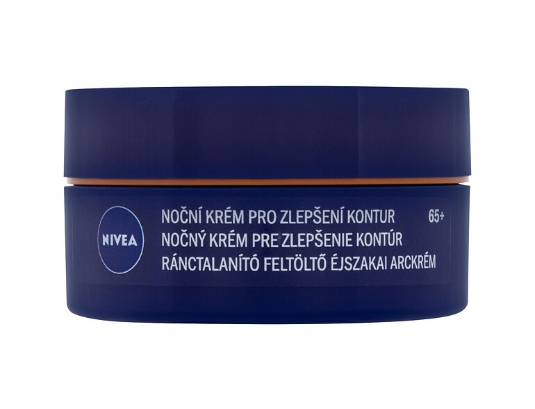 Nachtcreme Nivea Anti-Wrinkle + Contouring 65+ 50 ml