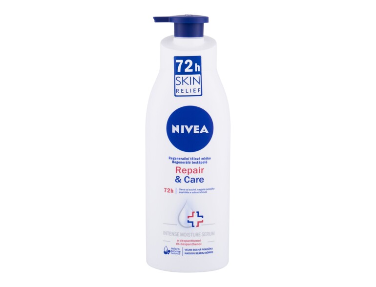 Körperlotion Nivea Repair & Care 72h 400 ml Beschädigtes Flakon