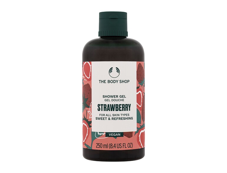 Gel douche The Body Shop Strawberry  Shower Gel 250 ml