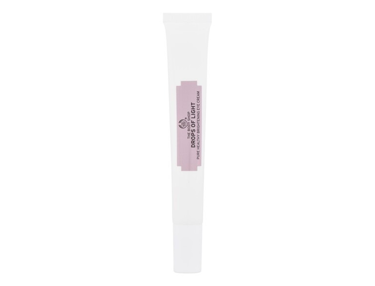 Augencreme The Body Shop Drops Of Light Pure Healthy Brightening Eye Cream 15 ml Beschädigte Schachtel