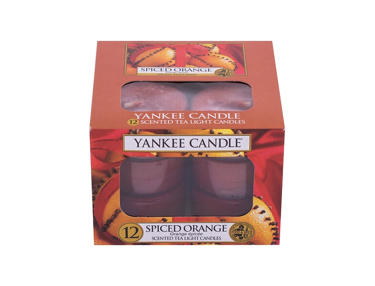Duftkerze Yankee Candle Spiced Orange 117,6 g Beschädigte Schachtel