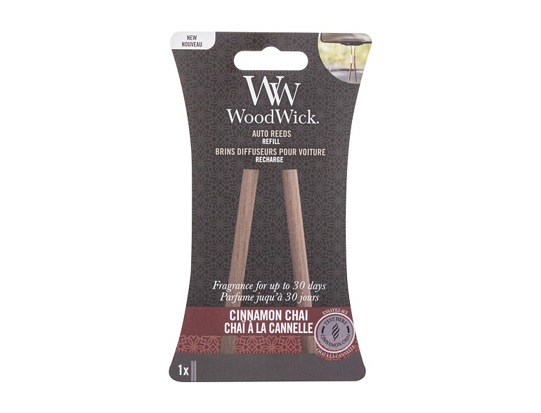 Autoduft WoodWick Cinnamon Chai Auto Reeds Nachfüllung 1 St.