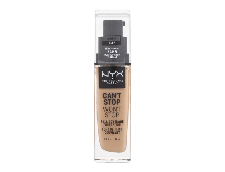 Foundation NYX Professional Makeup Can't Stop Won't Stop 30 ml 10 Buff