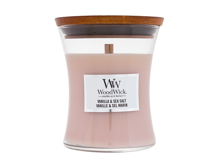 Duftkerze WoodWick Vanilla & Sea Salt 275 g