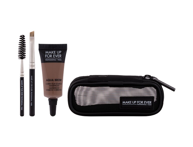 Augenbrauengel und -pomade Make Up For Ever Aqua Brow Waterproof Eyebrow Corrector Kit 7 ml 20 Light Brown