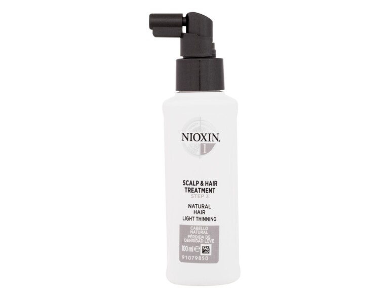 Cheveux fins et sans volume Nioxin System 1 Scalp & Hair Treatment 100 ml