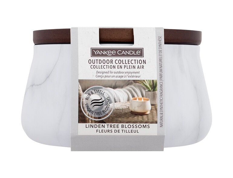 Bougie parfumée Yankee Candle Outdoor Collection Linden Tree Blossoms 283 g