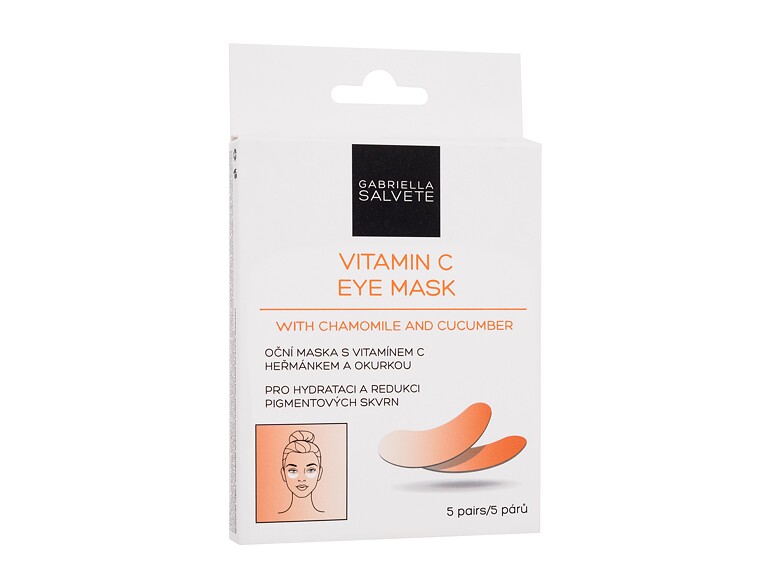 Maschera contorno occhi Gabriella Salvete Vitamin C Eye Mask 5 St.