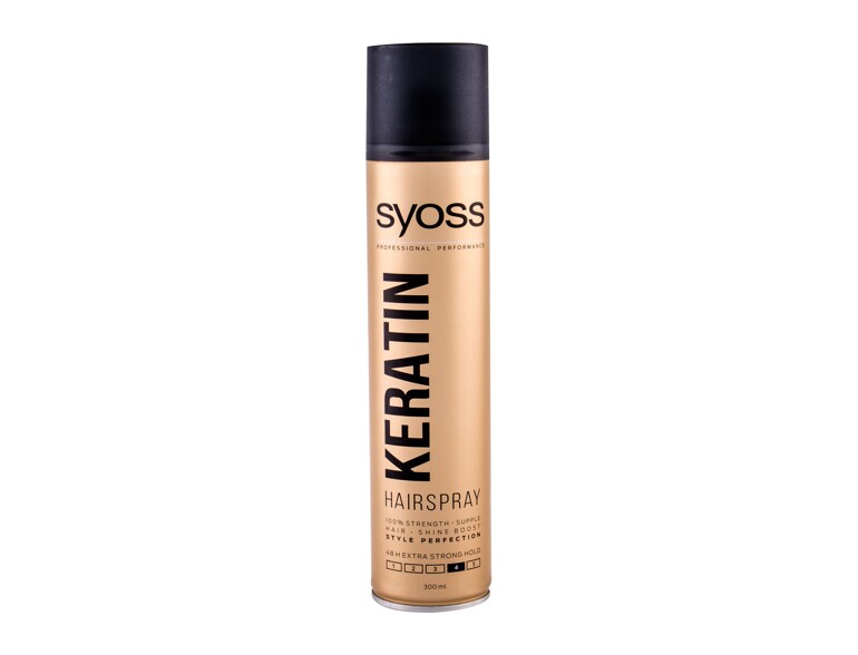 Haarspray  Syoss Keratin Hair Spray 300 ml Beschädigtes Flakon