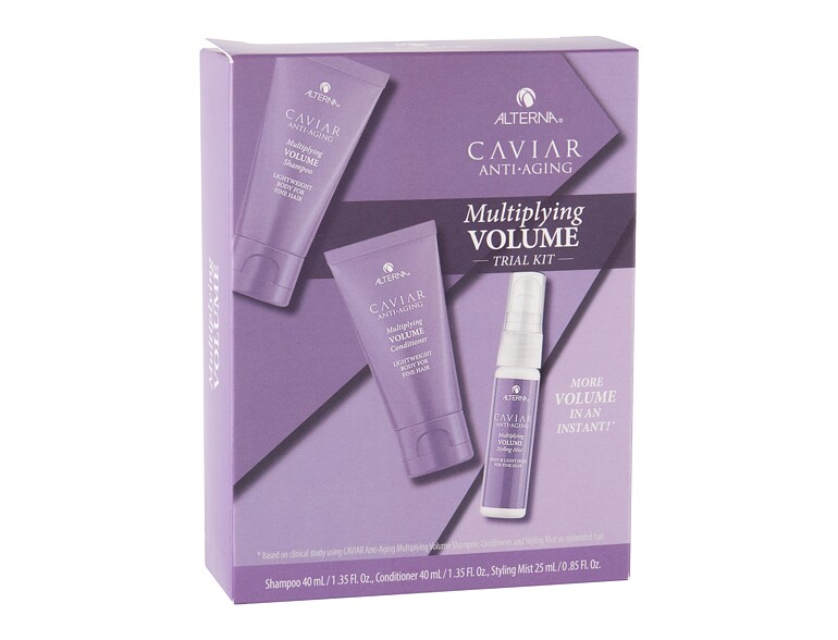 Shampooing Alterna Caviar Anti-Aging Multiplying Volume 40 ml boîte endommagée Sets