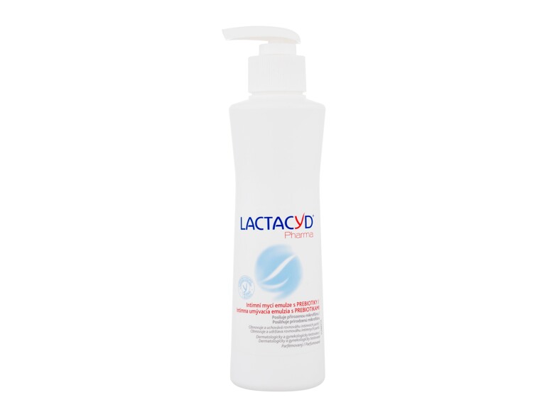 Igiene intima Lactacyd Pharma Intimate Wash With Prebiotics 250 ml scatola danneggiata