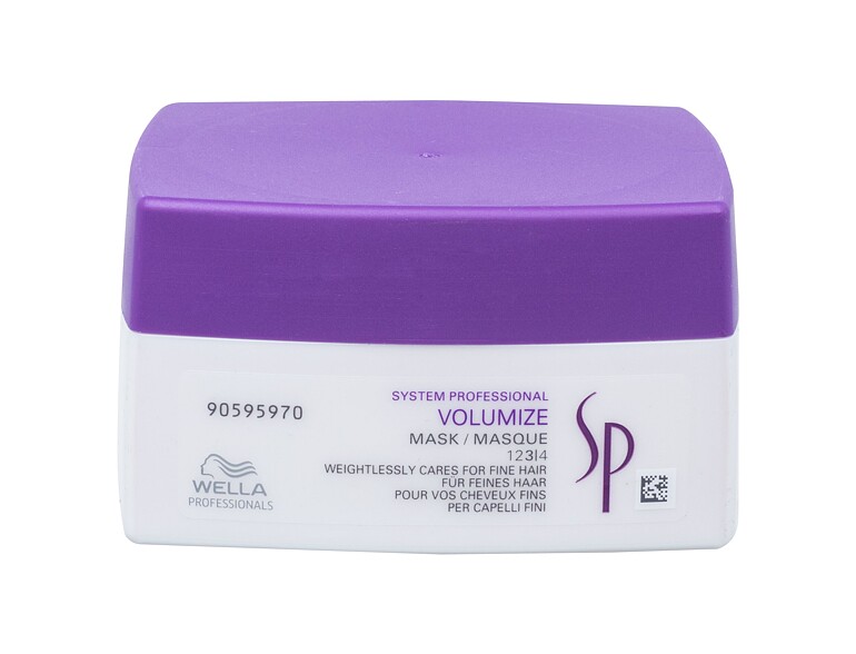 Haarmaske Wella Professionals SP Volumize 200 ml Beschädigtes Flakon