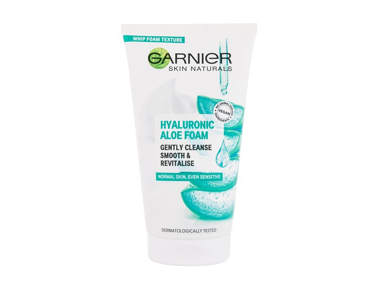 Reinigungsschaum Garnier Skin Naturals Hyaluronic Aloe Foam 150 ml Beschädigte Verpackung