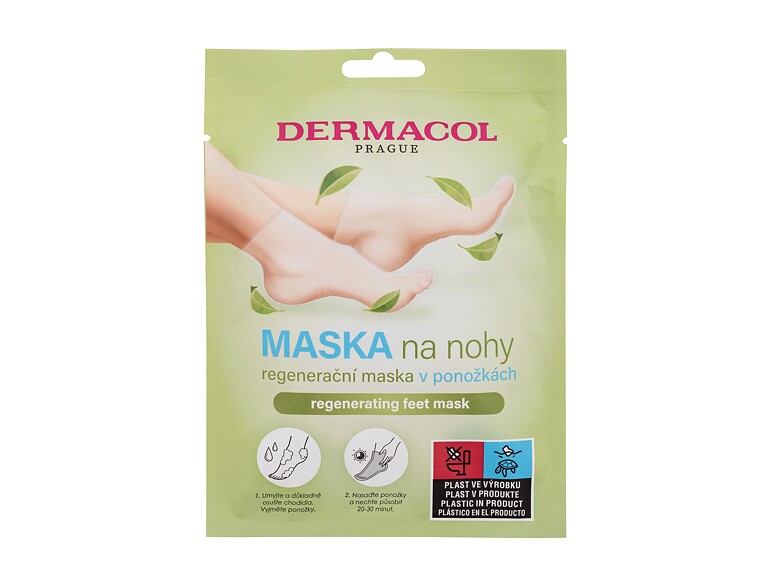 Maschera per piedi Dermacol Feet Mask Regenerating 2x15 ml