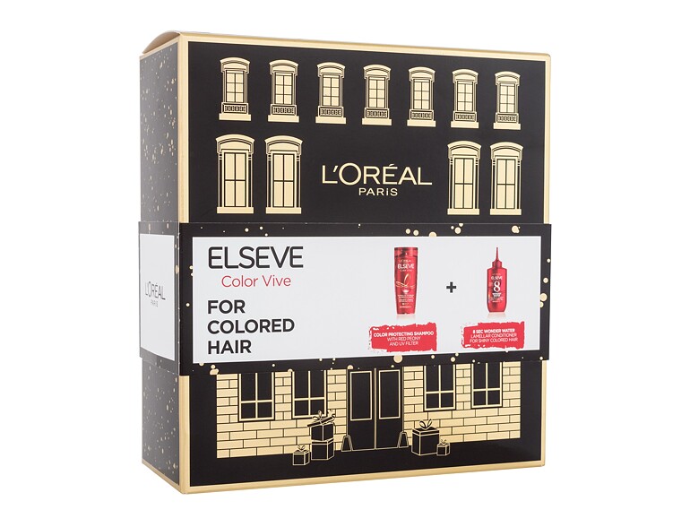 Shampooing L'Oréal Paris Elseve Color-Vive 250 ml boîte endommagée Sets